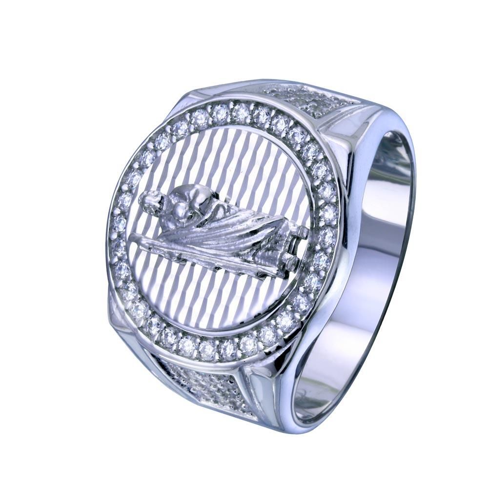 Anillo San Judas para Caballero – Plata .925 con rodio