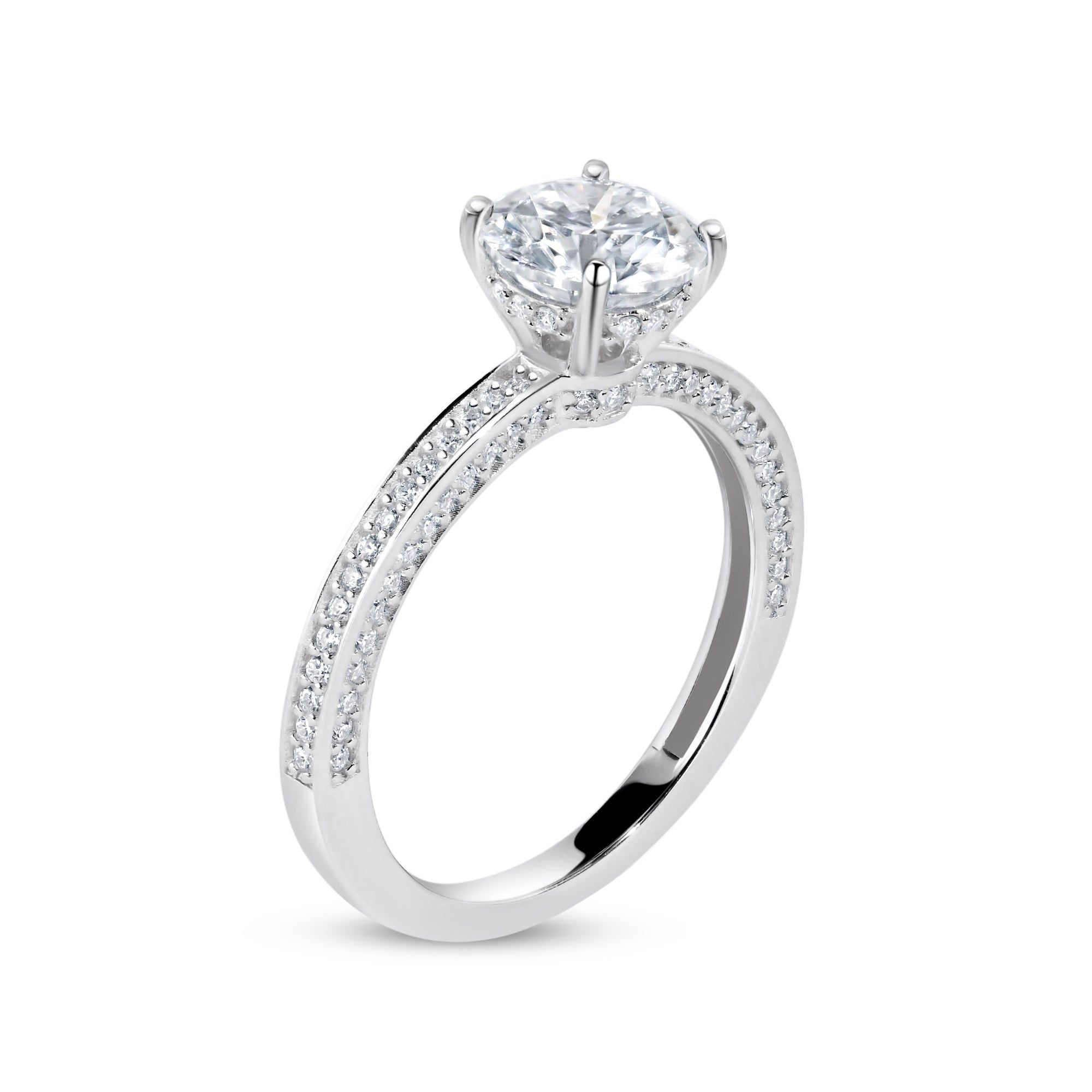 Anillo Eternity Moissanita en Plata 925 – Brillo para siempre