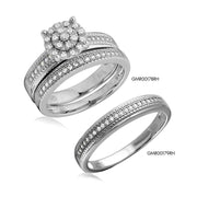 Anillo Racimo para Caballero – Plata .925 con rodio