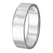 Anillo Plano Liso de 5 mm en Plata 925 – Presencia y pulido