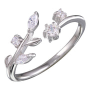 Anillo Tallo con Zirconia en Plata 925 – Delicadeza sofisticada