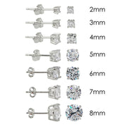 Broquel Minimal Brilliance – Plata 925 con rodio