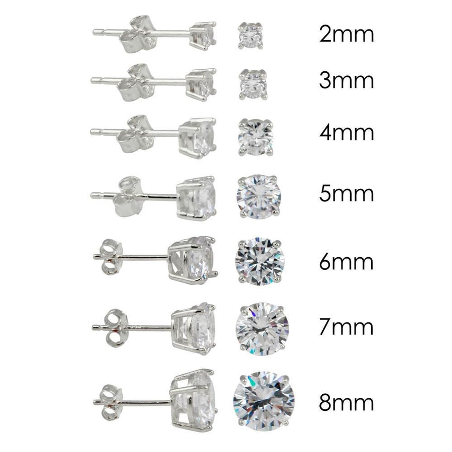 Broquel Minimal Brilliance – Plata 925 con rodio