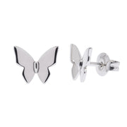 Broqueles Mariposa en Plata 925 – Elegancia sencilla