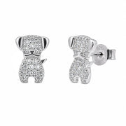 Broqueles Micro Pavé con Zirconia en Plata 925 – Brillo delicado