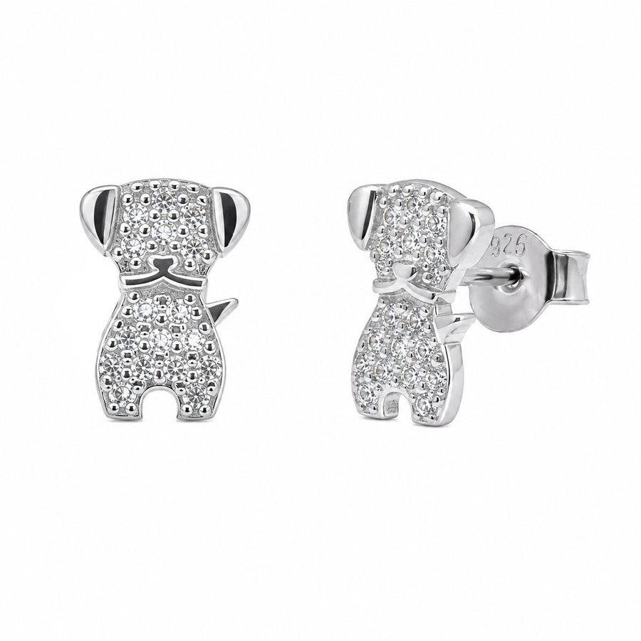 Broqueles Micro Pavé con Zirconia en Plata 925 – Brillo delicado