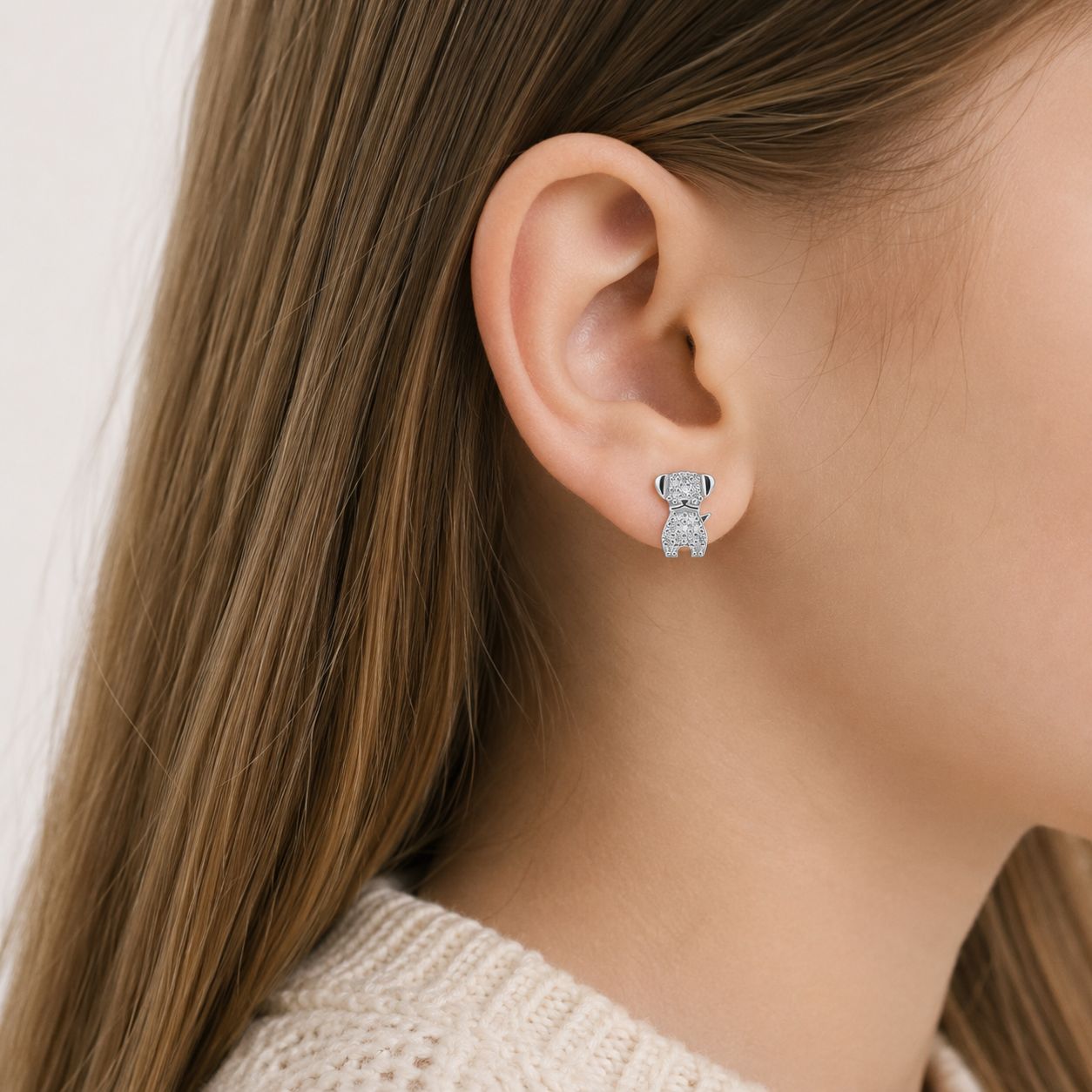 Broqueles Micro Pavé con Zirconia en Plata 925 – Brillo delicado