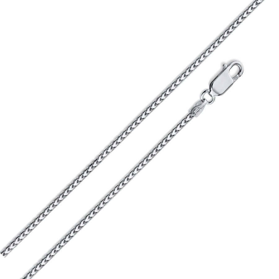 Cadena Franco en Plata 925 – Eslabón texturizado y versátil