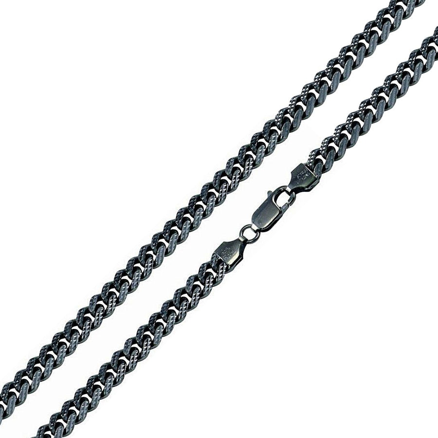 Cadena Miami Cubana Diamantada en Plata 925 – Estilo urbano