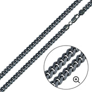 Cadena Miami Cubana Diamantada en Plata 925 – Estilo urbano