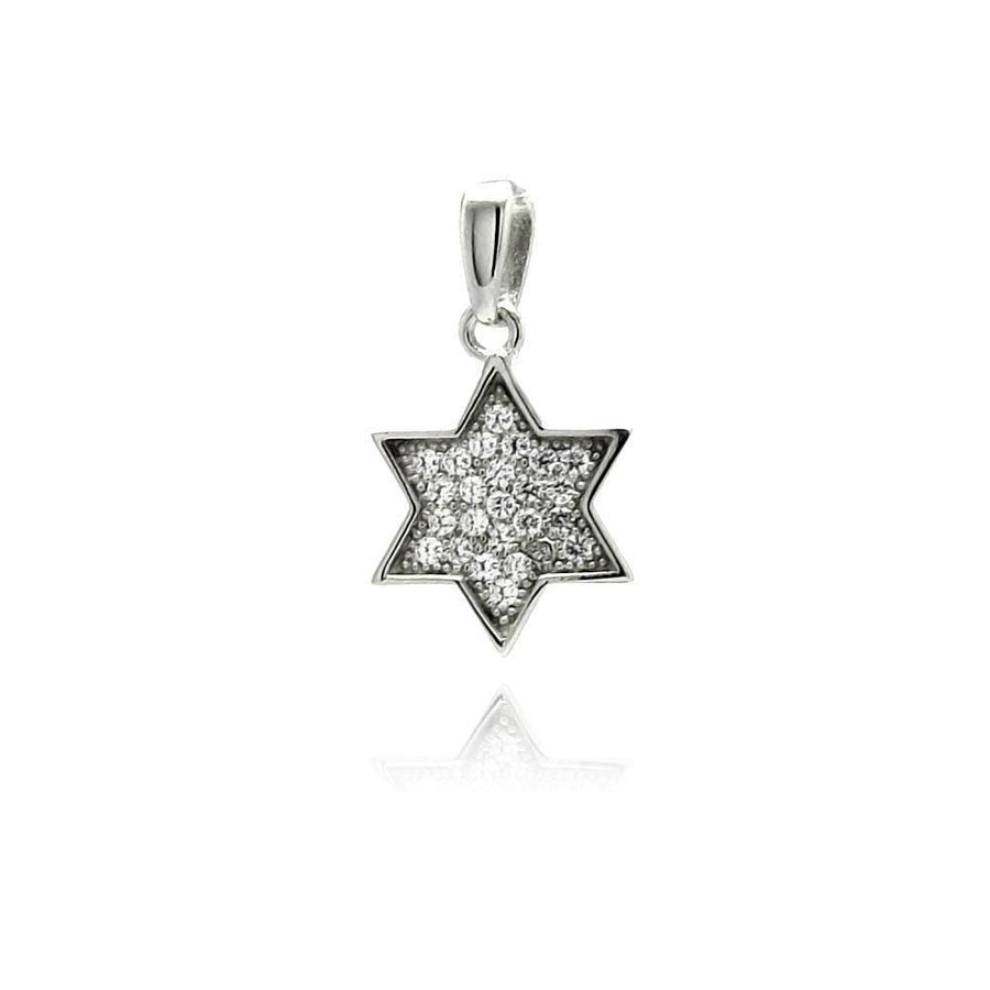 Collar Estrella de David en Plata 925 – Brillo con zirconia