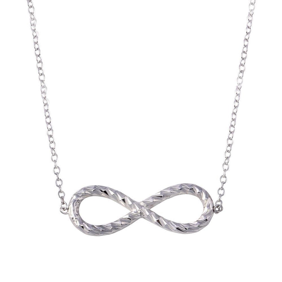 Collar Infinito Cuerda en Plata 925 – Conexión eterna