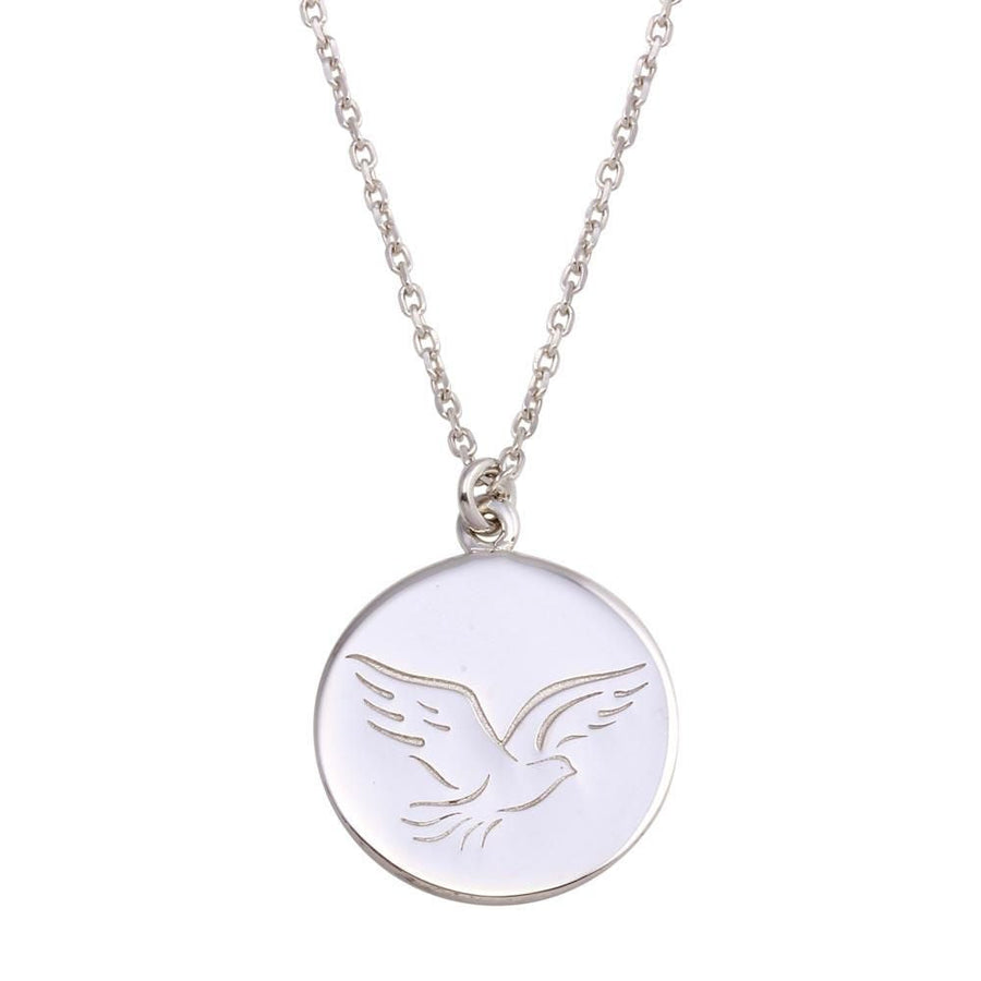 Collar Free Dove en Plata 925 – Un mensaje de paz