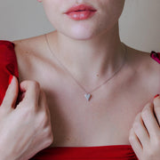 Collar Corazón Micro Pavé en Plata 925 – Brillo que enamora