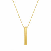 Collar Barra Grabable en Plata 925 – Un mensaje personal