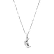 Collar Luna Lisa en Plata 925 – Diseño minimalista
