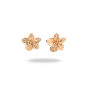 Aretes Flor Texturizada  – Belleza que florece contigo