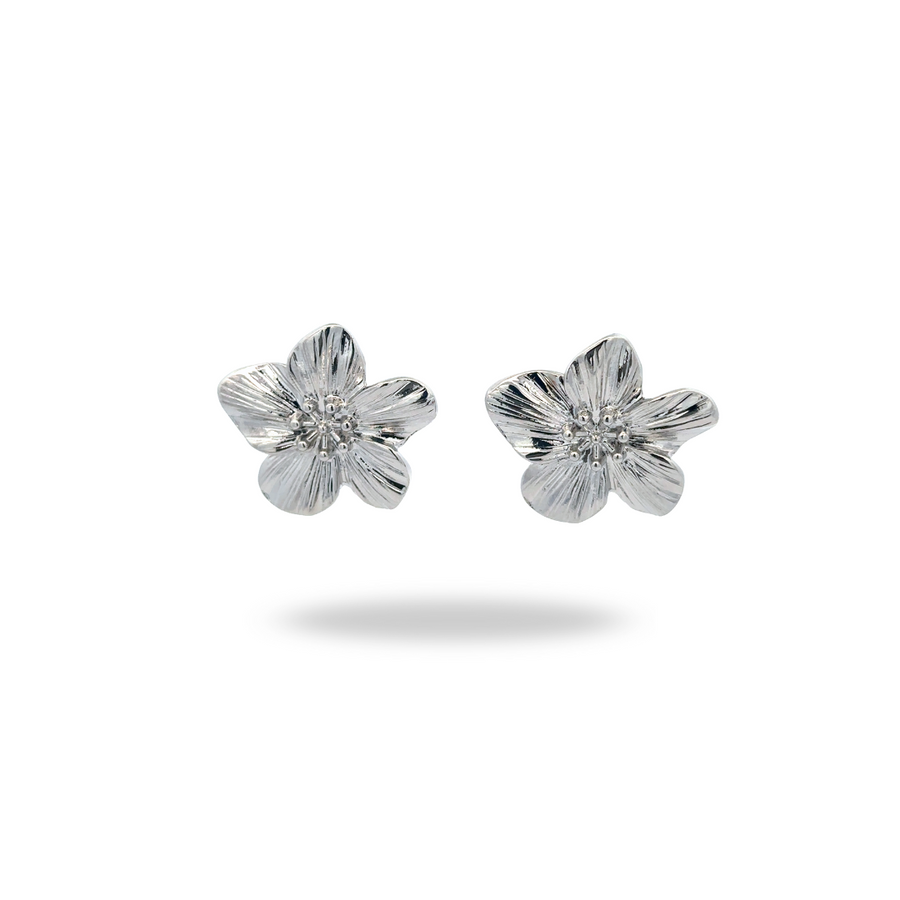Aretes Flor Texturizada  – Belleza que florece contigo