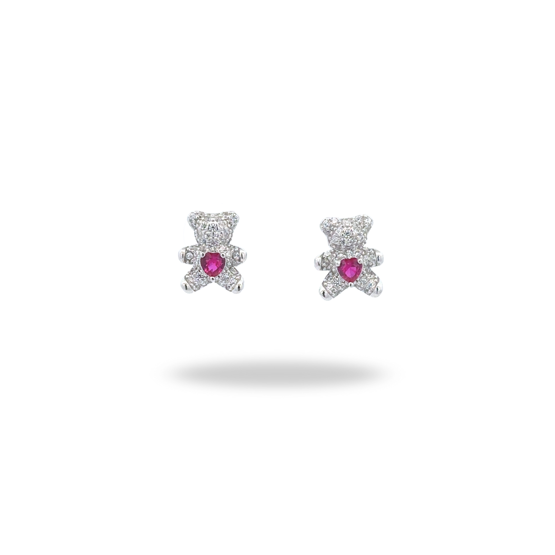 BROQUELES OSITO CON CORAZON – Dulzura que brilla