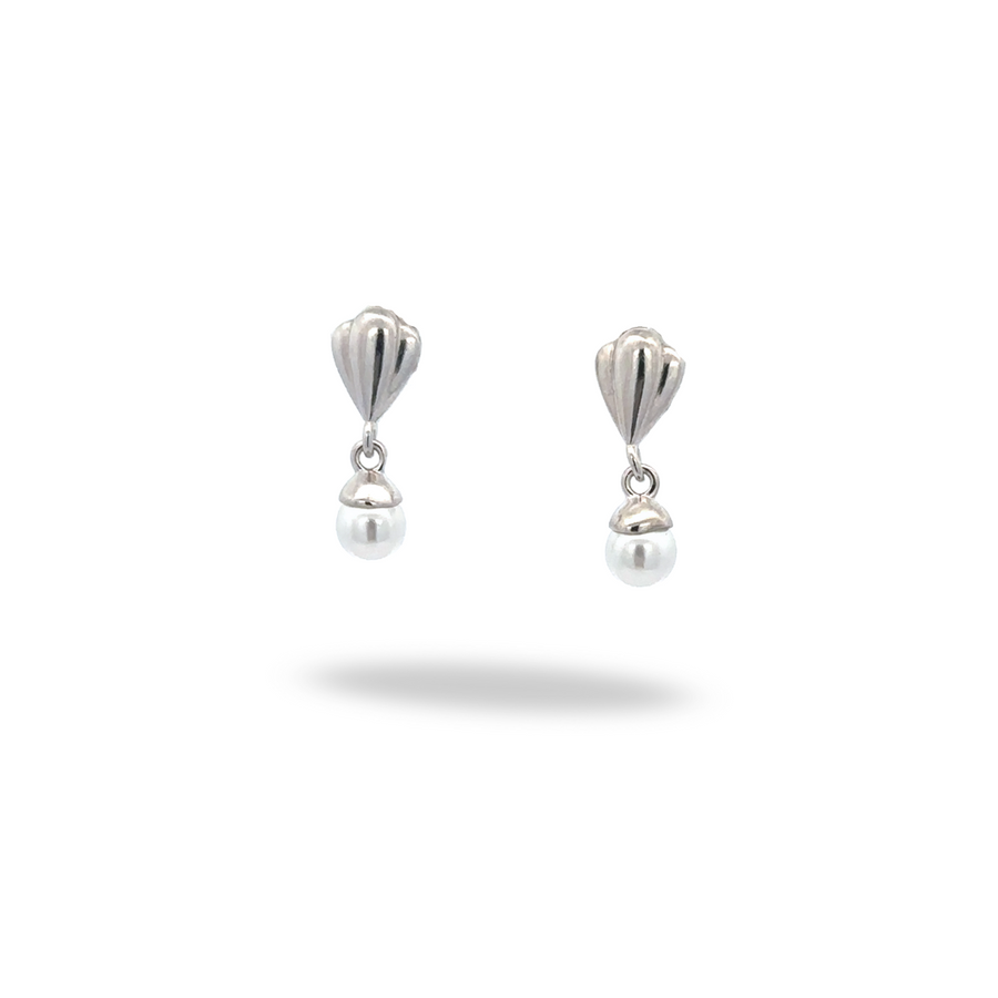 Aretes Perla Clásica – Elegancia que nunca falla