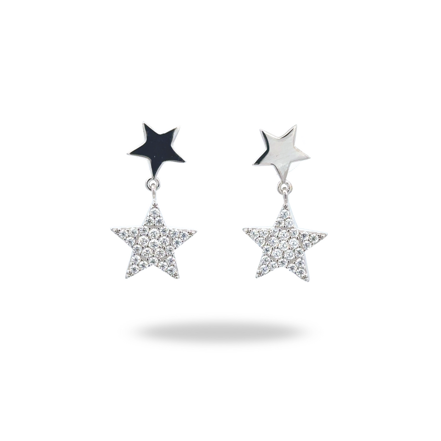 Aretes Double Star – Brilla como la estrella que eres