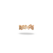 Anillo Zigzag Shine – Chapa de Oro