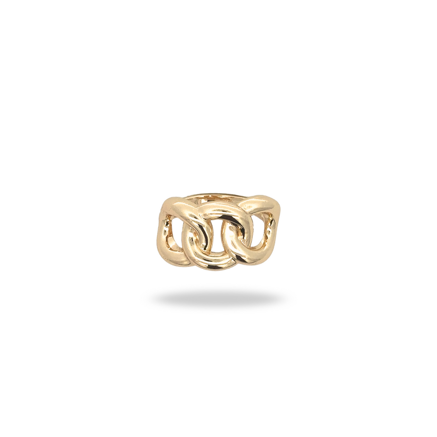 Anillo Cadena Bold – Chapa de Oro