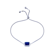 Pulsera Luz Central – Plata 925 con rodio