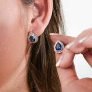 Aretes Gota Royal – Plata 925 con rodio