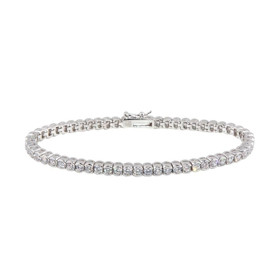 Pulsera Tenis Burbuja con Zirconia en Plata 925 – Diseño original