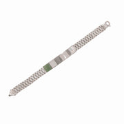 Pulsera Esclava Correa de Reloj en Plata 925 – Elegancia de 10 mm
