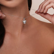 Set Leopardo con Ojos Verdes en Plata 925 – Estilo salvaje